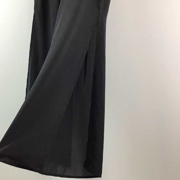 Krisa Revolve Black Side Slit Pants | XS 0/2 - Picture 5 of 12
